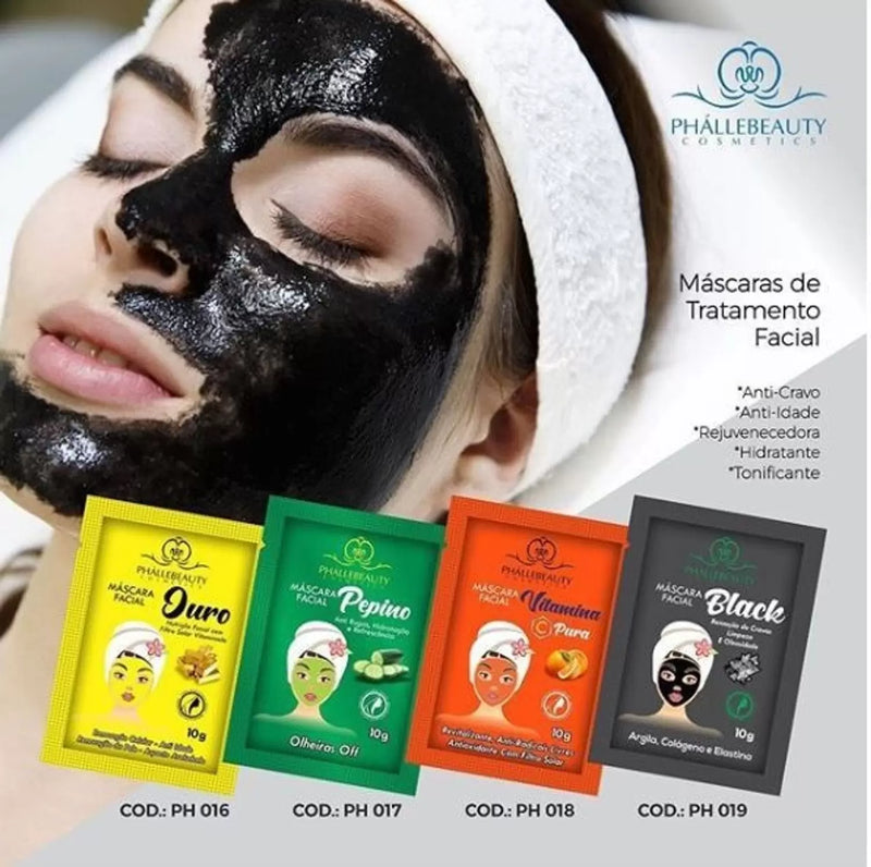 Máscara Facial Black Peel Off - PhálleBeauty - PH0019