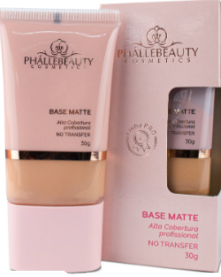 Base Matte Alta Cobertura 30g - Cor 5 - PhálleBeauty