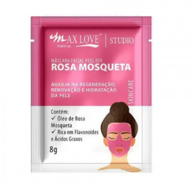 Máscara Facial Peel Off Rosa Mosqueta Max Love 8G -  Max Love